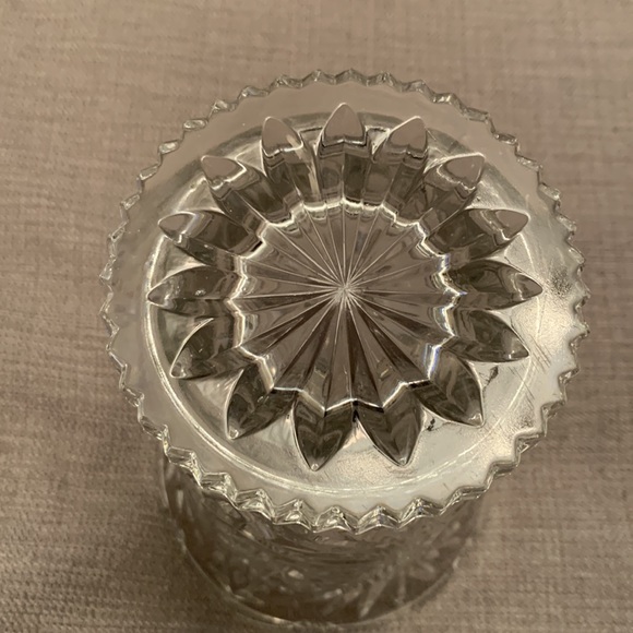 Large Vintage Cut Glass Vase - Picture 7 of 10